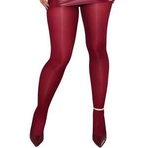Beautiful Burgundy Tights